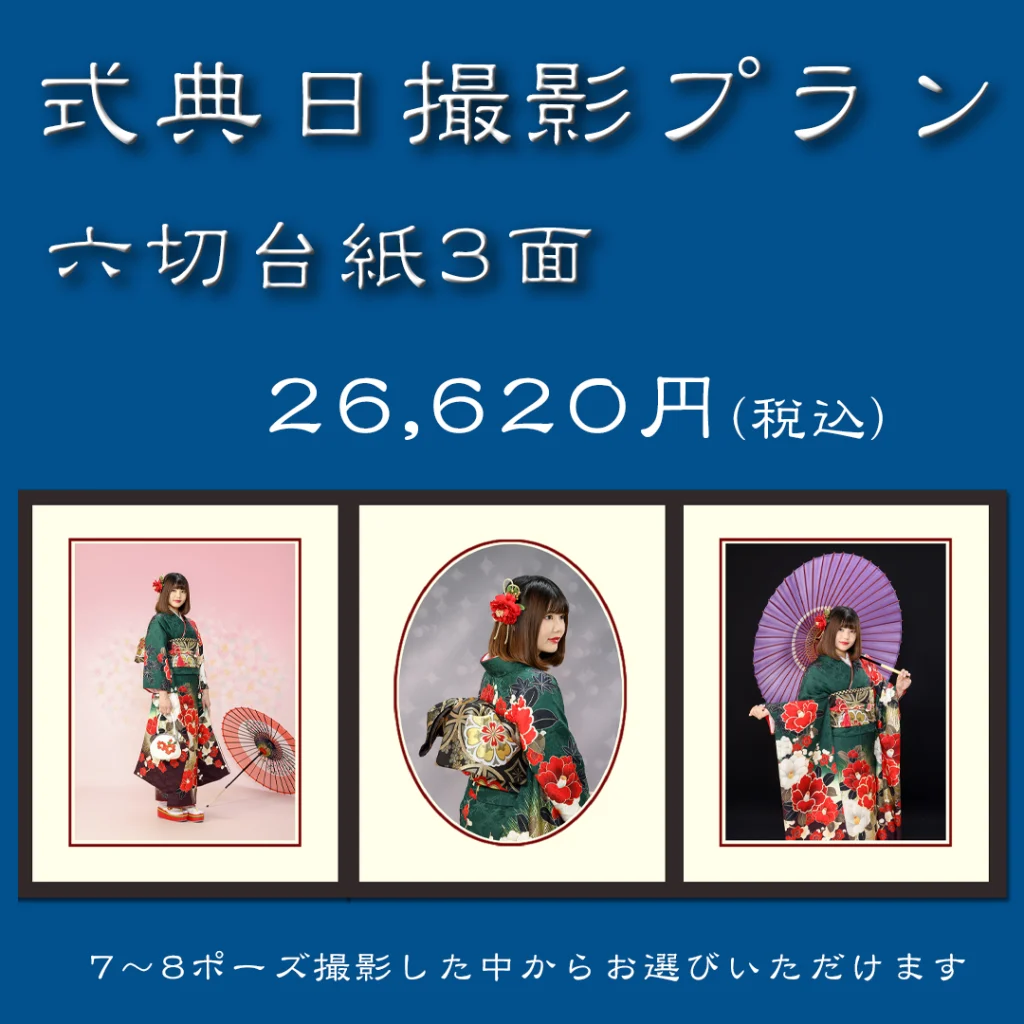 二十歳の式典日写真振袖アルバム1六3