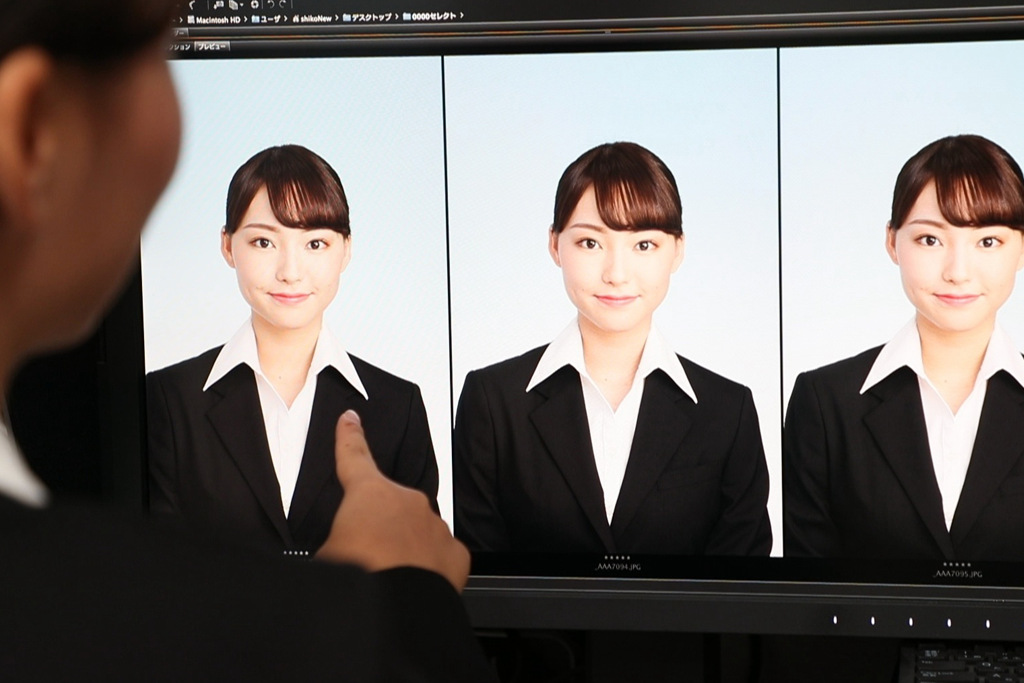 就活証明写真セレクト