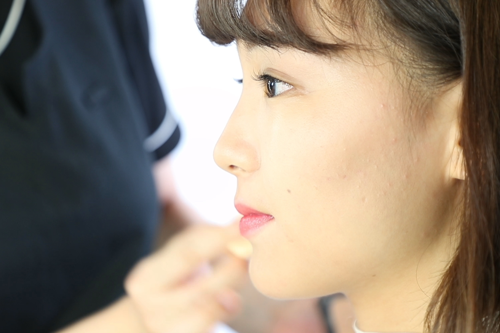 就活証明写真メイク